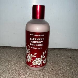 New Bath & Body Works Japanese Cherry Blossom Bubble Bath